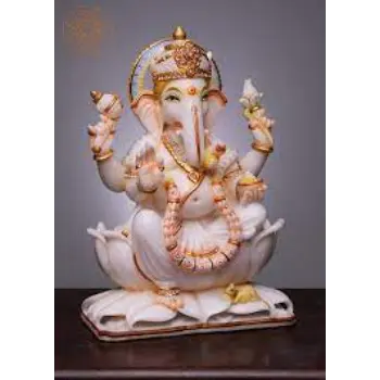 Marble Ganesh Statue 